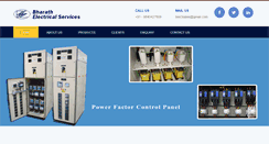 Desktop Screenshot of bharathelectricalservices.com